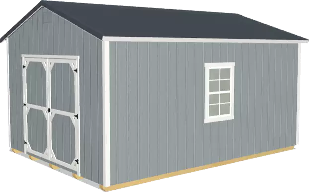 color option cottage shed