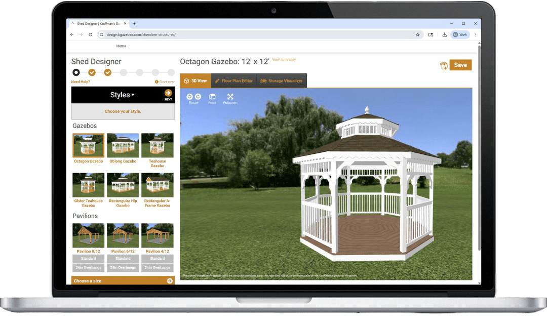 Build Your Own Vinly Gazebo (1)